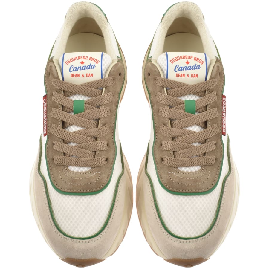 DSQUARED2 Sprinter Trainers Sand | Mainline Menswear United